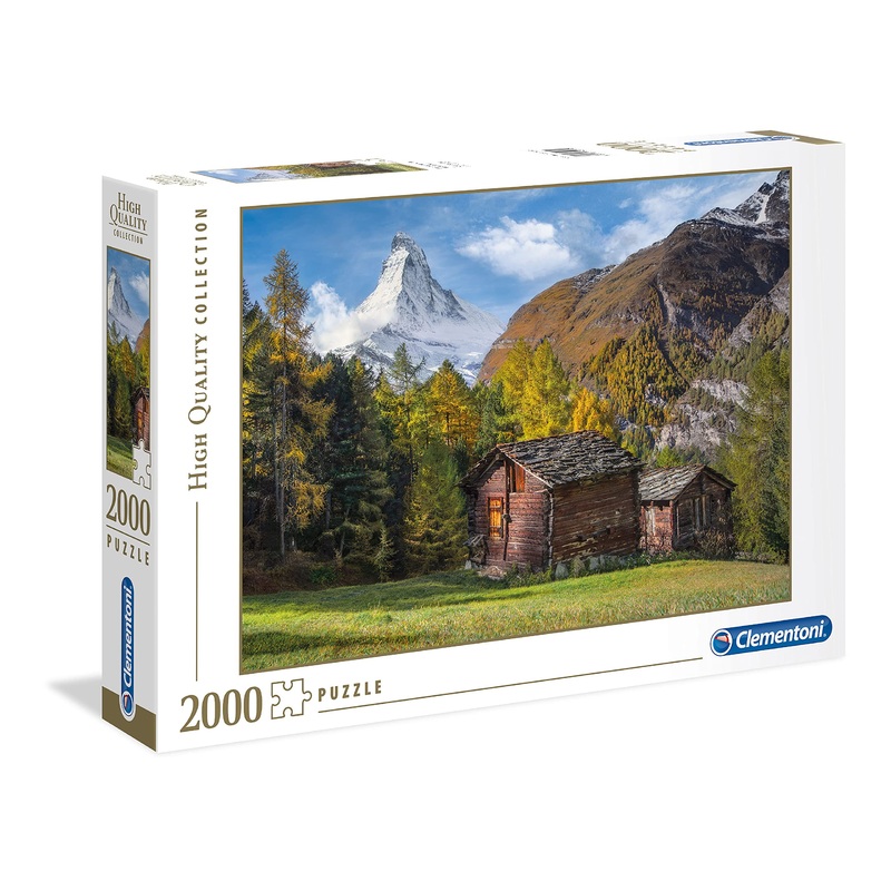 Clementoni - 32561 - Collection Puzzle For Adults And Children - Fascination With Matterhorn - 2000 Pieces