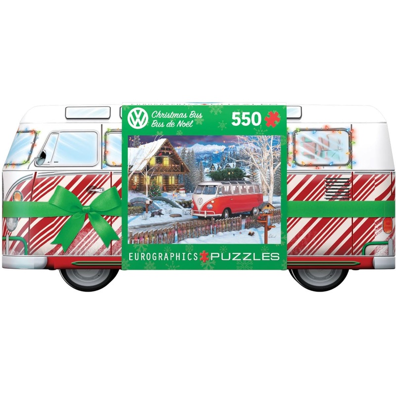 Eurographics Vw Christmas Bus Tin