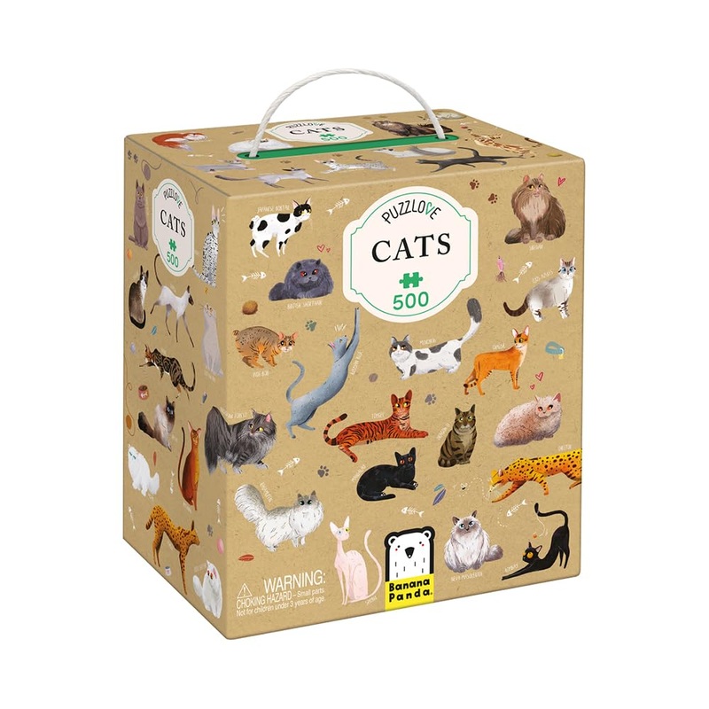 Puzzlove Cats (500 Pcs) 9+ Floor Puzzle