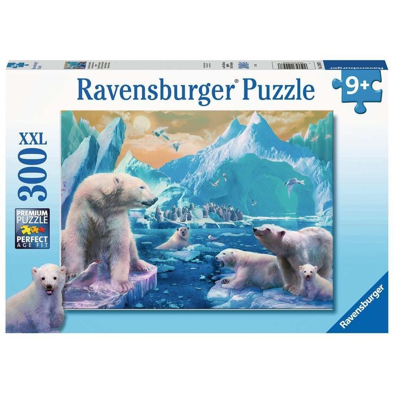 Ravensburger Polar Bear Kingdom 300 Piece Jigsaw Puzzle For Kids - 12947 - Every Piece Is Unique, Pieces Fit Together Perfectly