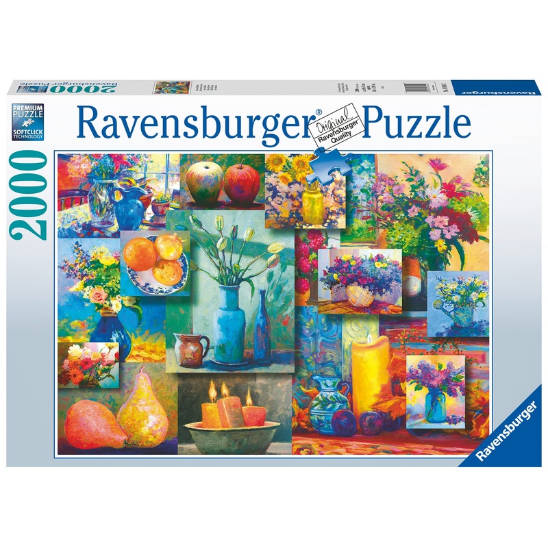 Ravensburger Still Life Beauty Jigsaw Puzzle - 2000 Piece Artistic Challenge | Unique Softclick Technology | Fsc Certified Mater