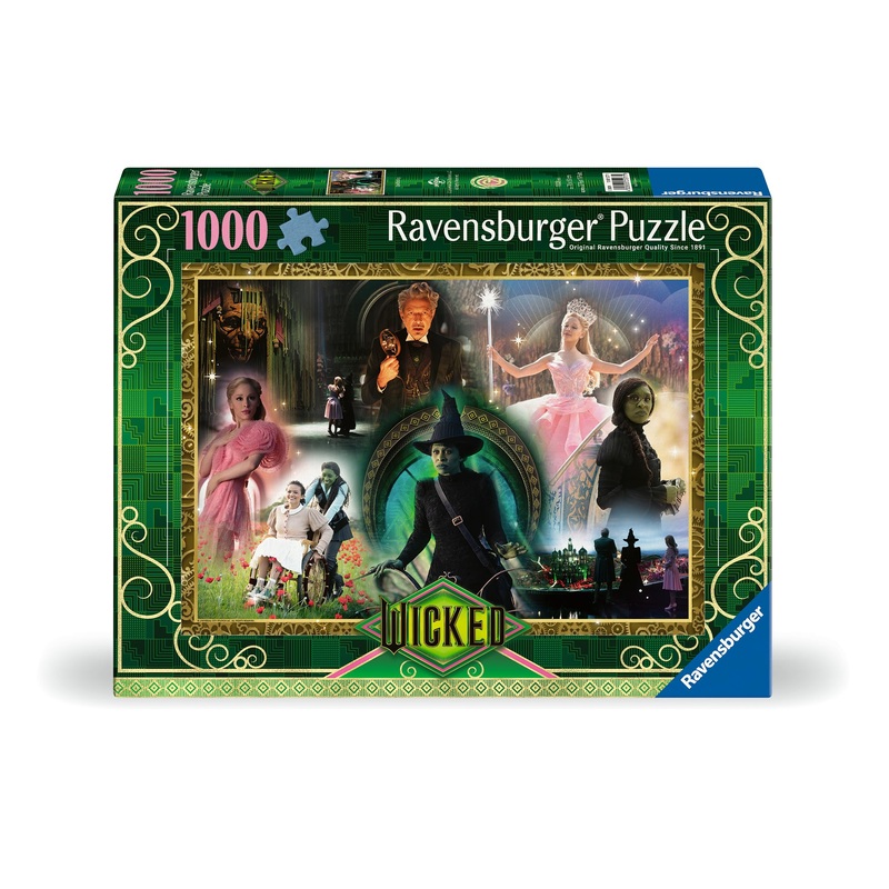 Ravensburger Wicked Act 1 1000 Piece Jigsaw Puzzle For Adults - 12001277 - Handcrafted Tooling, Made In Germany, Every Piece Fit