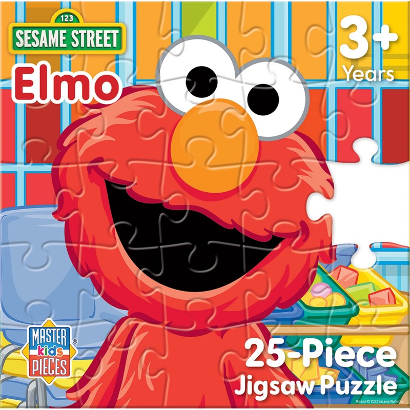 Sesame Street Elmo 25Pc Puzzle