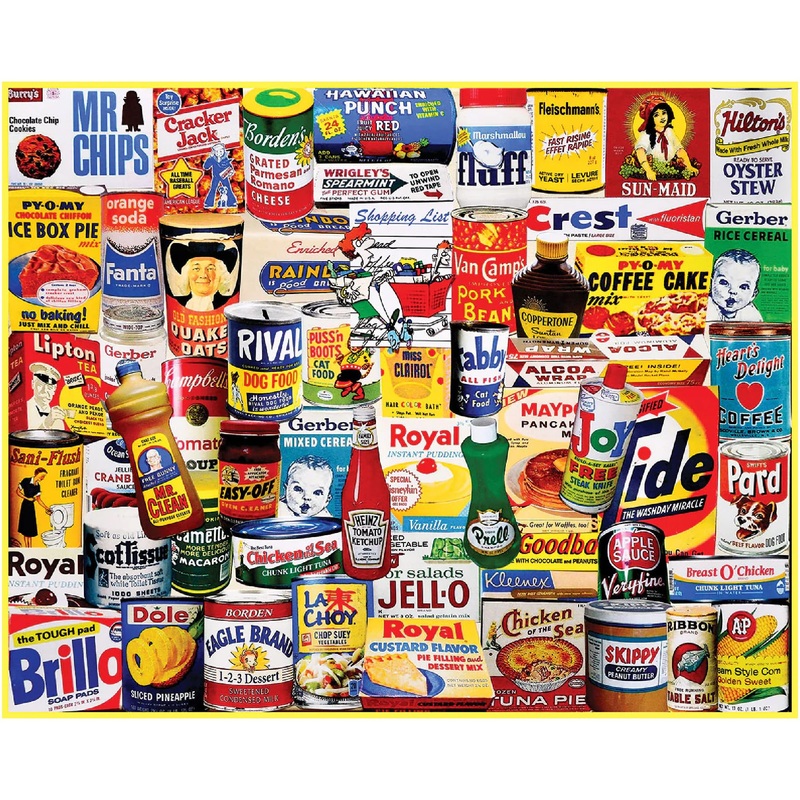 White Mountain Puzzles - Mom'S Shopping List - 1000 Piece Jigsaw Puzzle For Adults