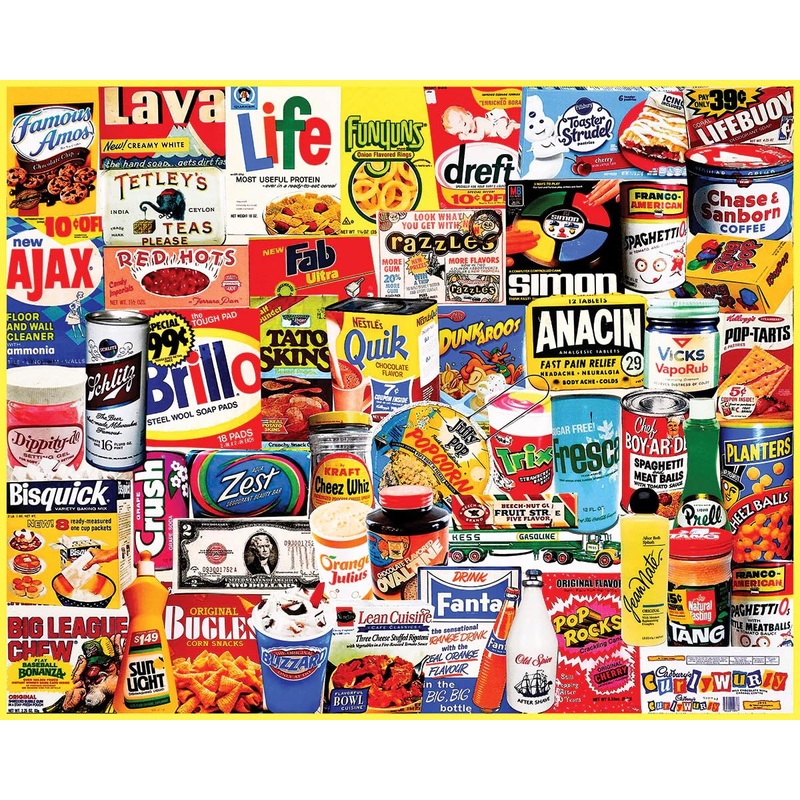 White Mountain Puzzles - They Still Make That? - 1000 Piece Jigsaw Puzzle For Adults & Kids - Fun Family Activity - 24''X30''