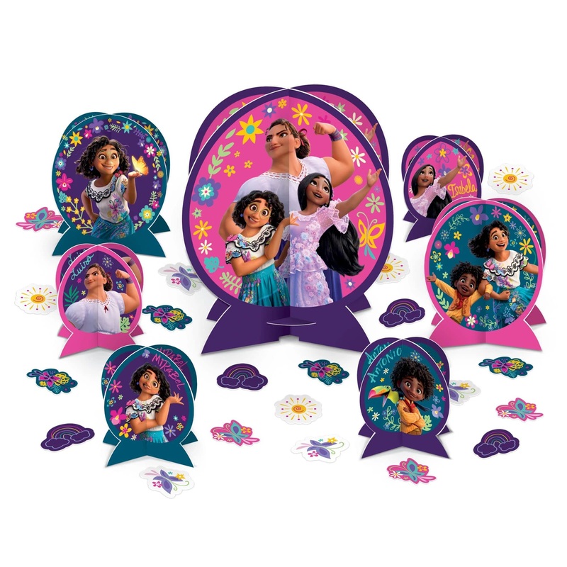 Encanto Table Centerpiece Kit (27 Pc Set) - High-Quality & Sturdy, Perfect Party Essential For Themed Parties & Events