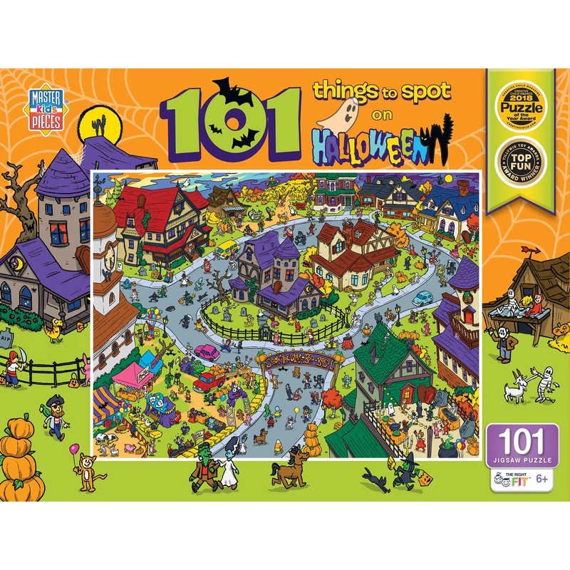 Halloween - 101 Things To Spot - On Halloween 101Pc Puzzle