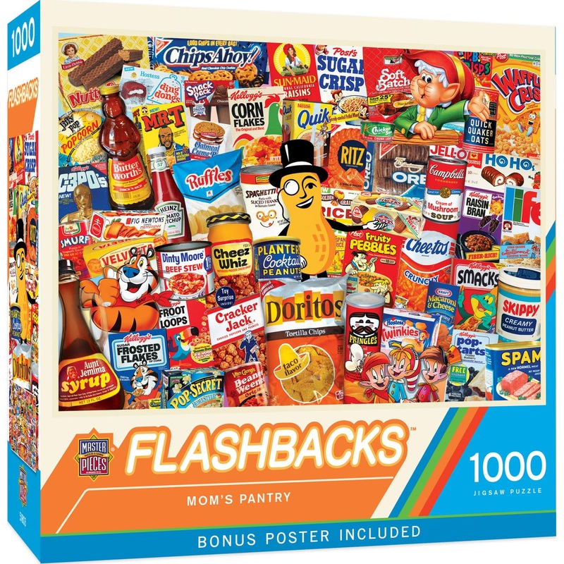 Masterpieces - 1000 Piece Jigsaw Puzzle, MomS Pantry, Fun For Adults, Family, Kids, Non-Glare Finish, 19.25' X 26.75'
