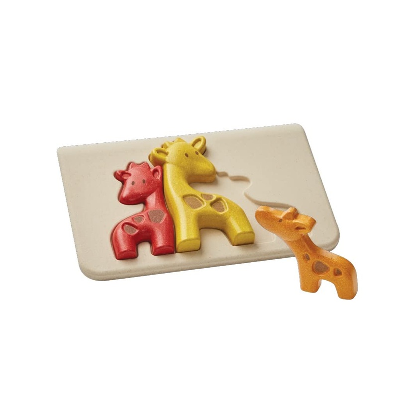 Plantoys 4634 Toy, Multicoloured-Giraffes