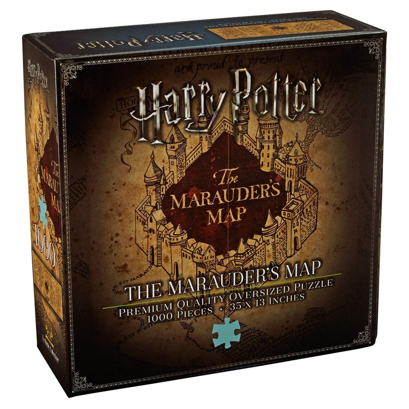 The Noble Collection Harry Potter Marauder'S Map Puzzle