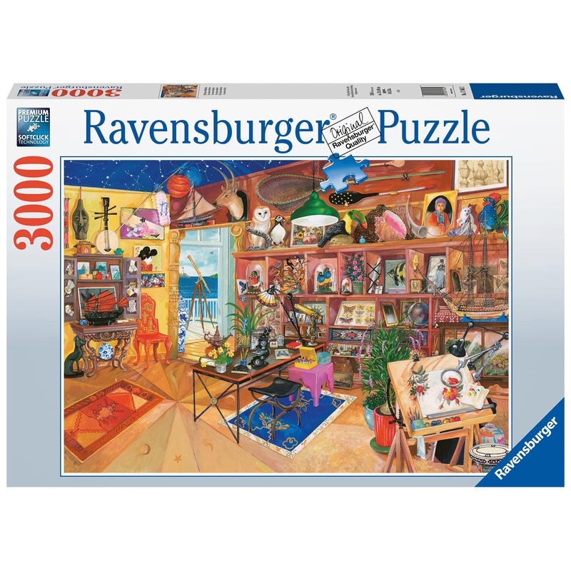 Ravensburger 3000 Piece Jigsaw Puzzle 'The Curious Collection' | Premium Quality Puzzle | Vibrant, Glare-Free Finish | Challenging Fun For Adults | Fsc Certified | Perfect Interlocking Fit.
