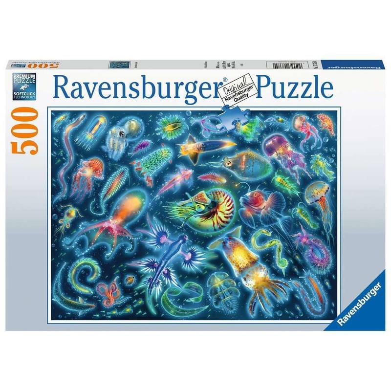 Ravensburger Colourful Underwater Species 500 Piece Jigsaw Puzzle For Adults And Kids Age 10 Years Up
