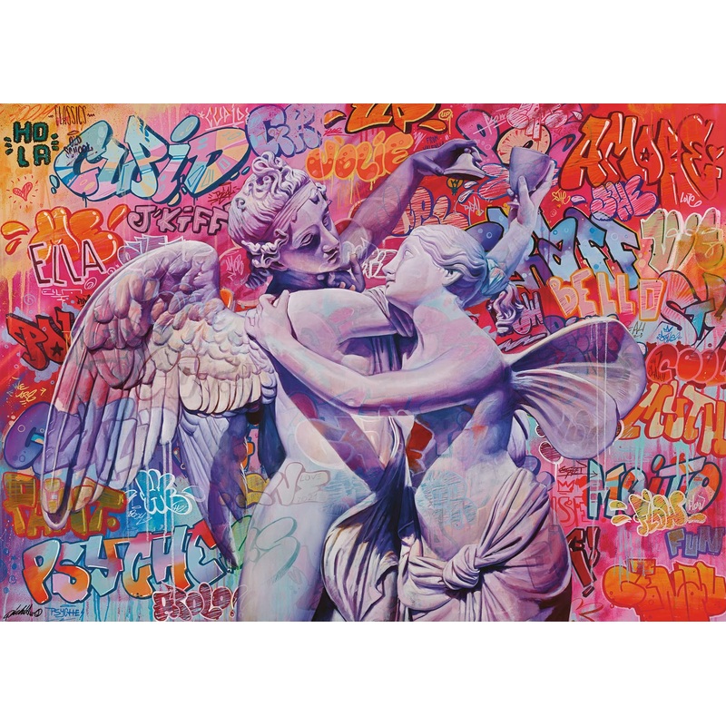 Ravensburger Cupid And Psyche In Love 1000 Piece Jigsaw Puzzle For Adults - 16970 - Every Piece Is Unique, Softclick Technology Means Pieces Fit Together Perfectly