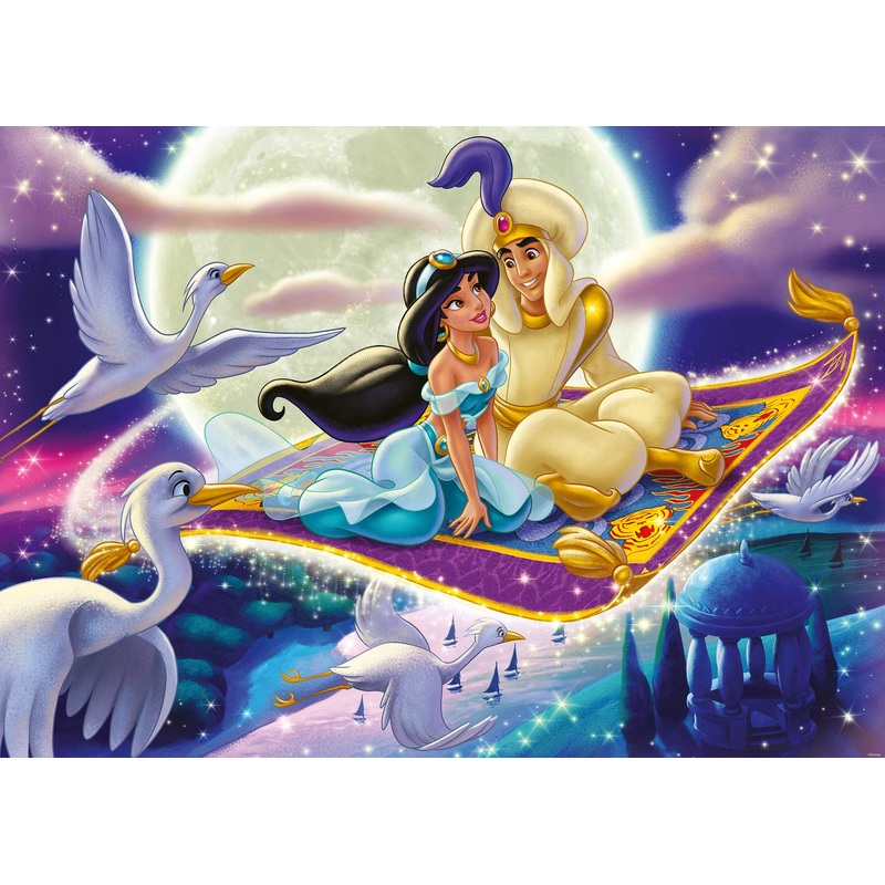 Ravensburger Disney Aladdin 1000 Piece Jigsaw Puzzle For Adults - 13971 - Every Piece Is Unique, Softclick Technology Means Pieces Fit Together Perfectly