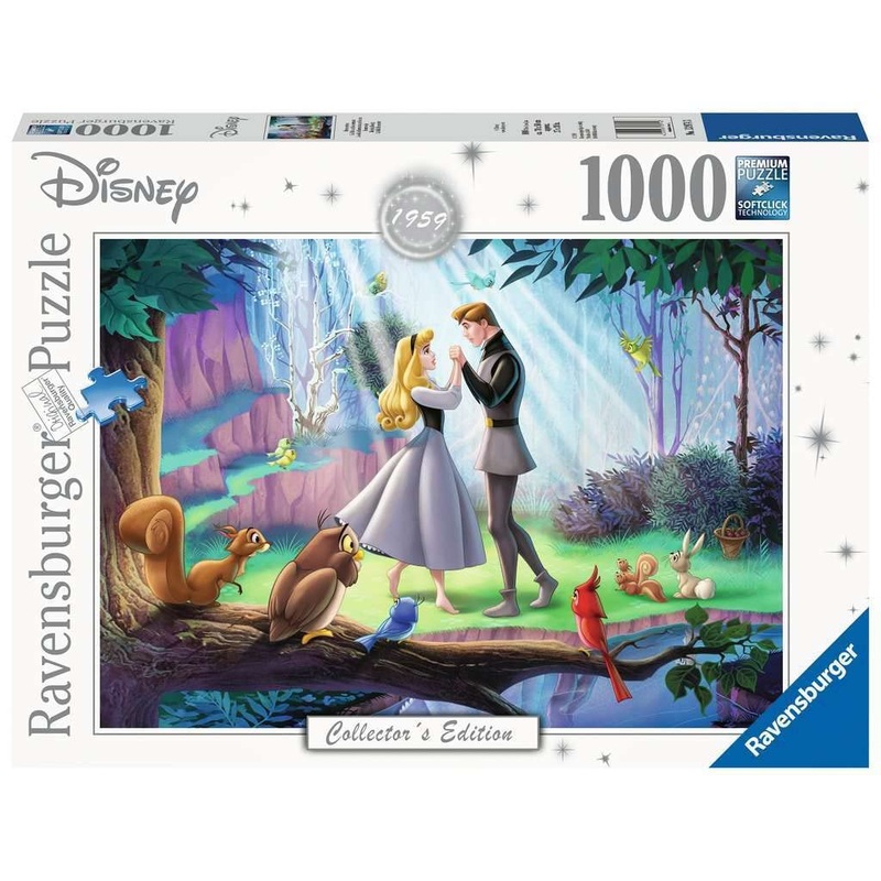 Ravensburger Disney Collector'S Edition Sleeping Beauty 1000 Piece Jigsaw Puzzle For Adults - Every Piece Is Unique, Softclick Technology Means Pieces Fit Together Perfectly