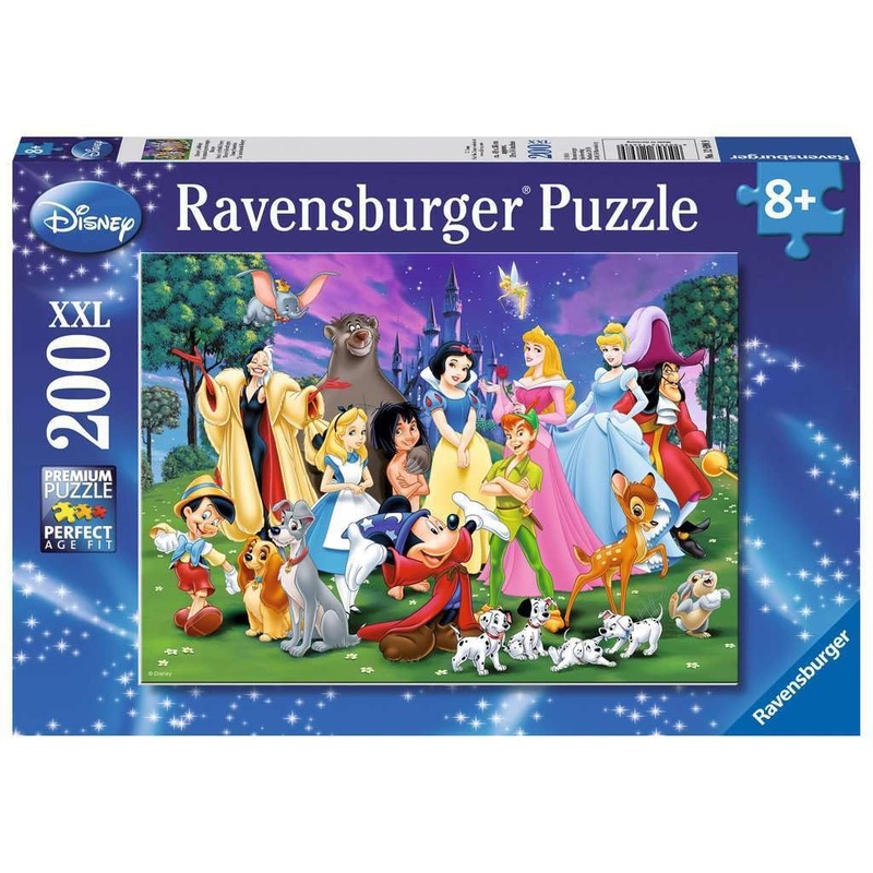Ravensburger Disney Favourites Jigsaw Puzzle (200 Piece), 96 Months To 216 Months