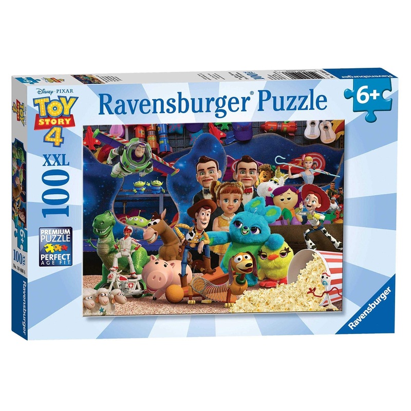 Ravensburger Disney Pixar Toy Story 4-100 Piece Kid'S Jigsaw Puzzle | Unique Shapes | Glare-Free Surface | Fsc-Certified