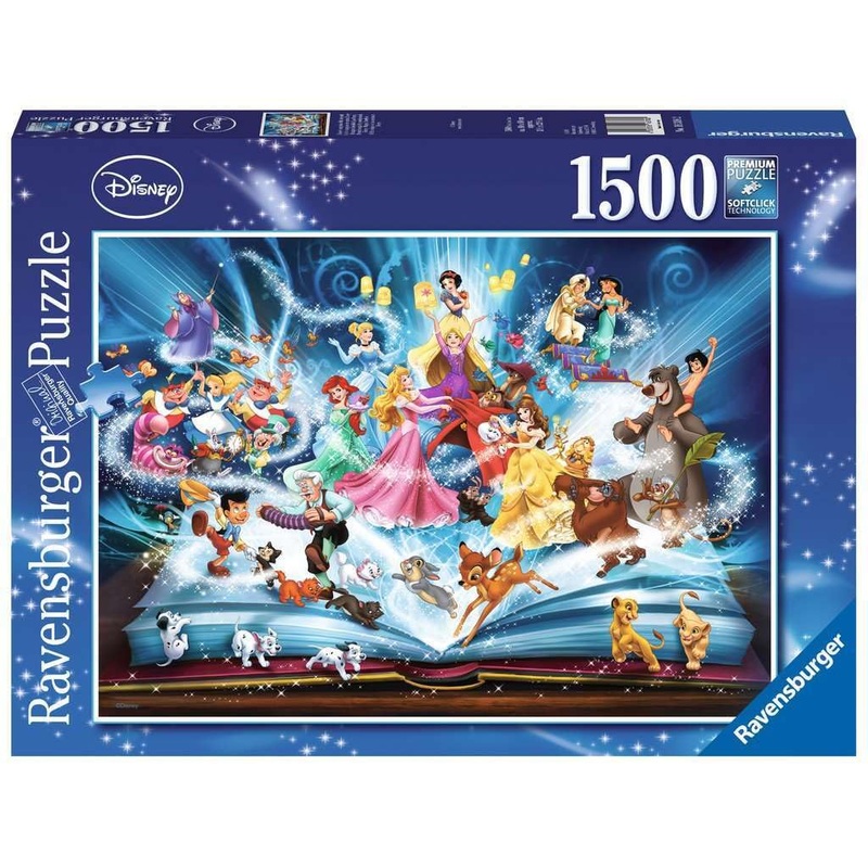 Ravensburger Disneys Magical Book Of Fairytales Jigsaw Puzzle (1500 Piece)