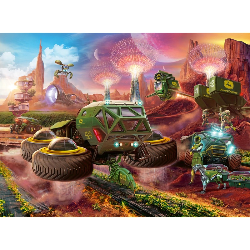 Ravensburger Future John Deere 300 Xxl Piece Jigsaw Puzzle For Kids - Every Piece Is Unique, Pieces Fit Together Perfectly