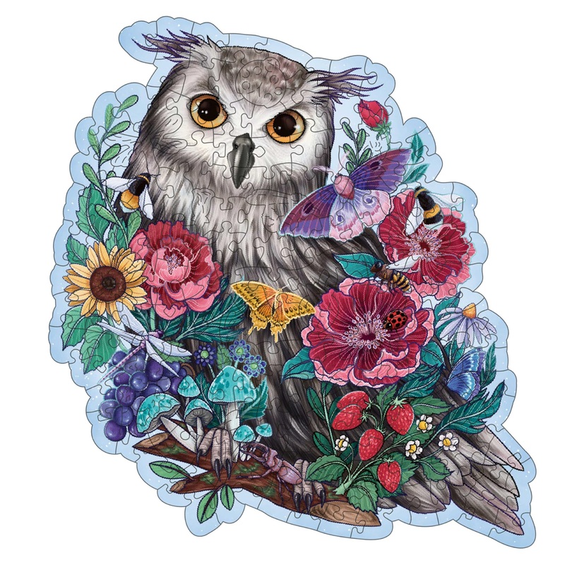 Ravensburger Mysterious Owl 150 Piece Wooden Jigsaw Puzzle - 17511 - For Adults And Kids For Age 10 Years Up