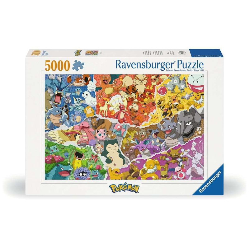 Ravensburger Pokemon 5000 Piece Jigsaw Puzzle For Adults & Kids Age 12 Years Up, Yellow