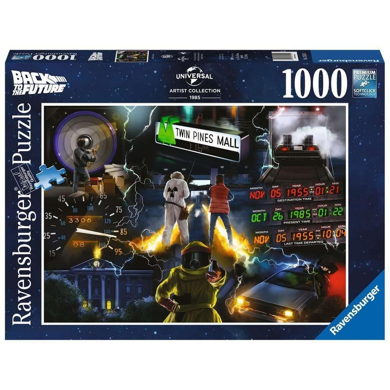 Ravensburger Puzzle Back To The Future-1000-Piece Universal Vault Puzzle For Adults And Children From 14 Years