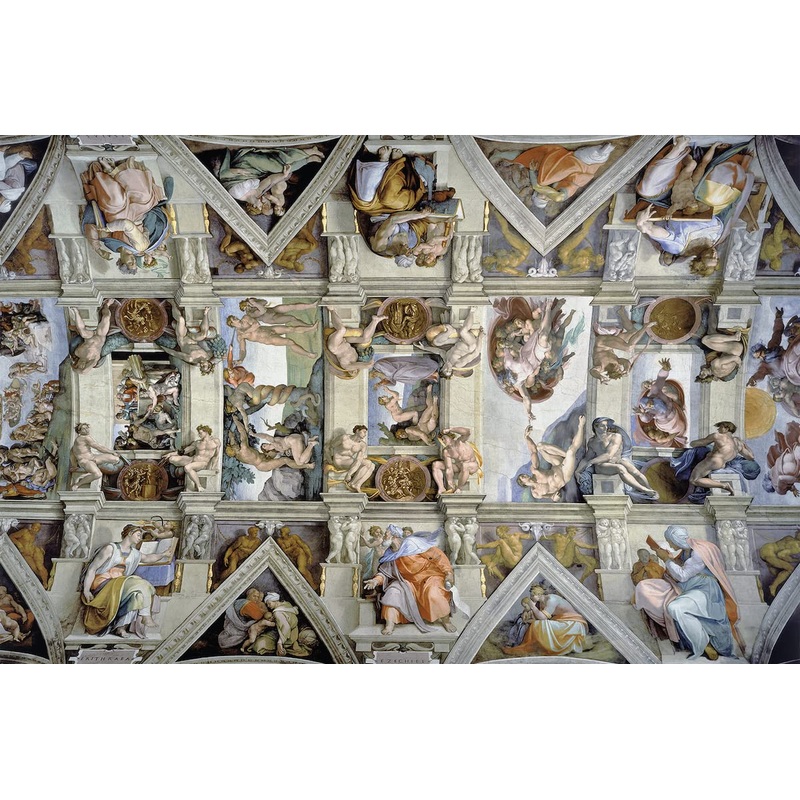 Ravensburger Sistine Chapel 5000 Piece Jigsaw Puzzle For Adults - 17429 | Premium Quality Blueboard | Anti-Glare Surface | Precision Fit | Perfect For Group Activities