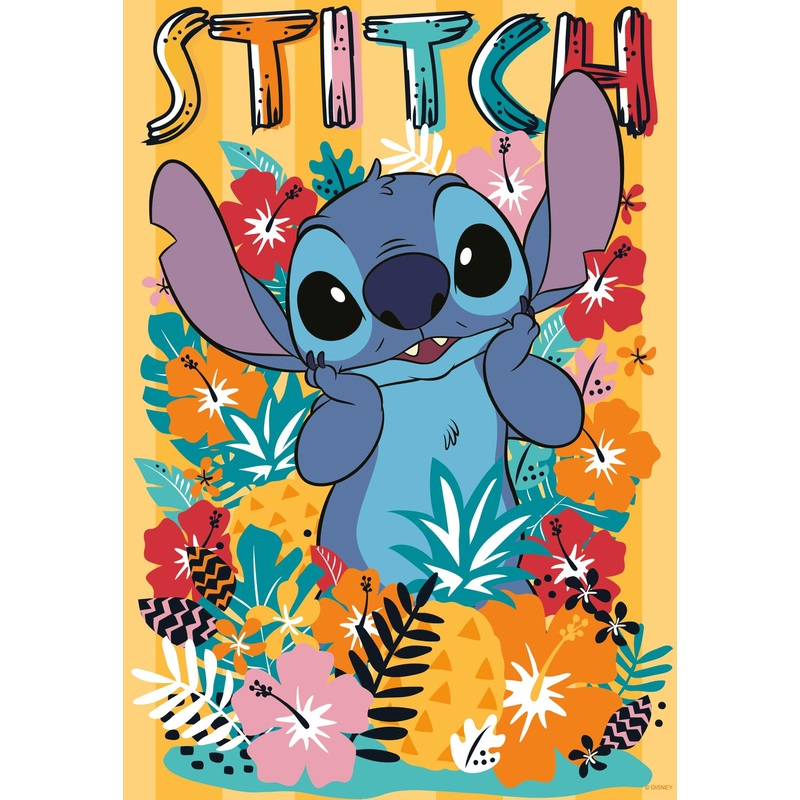 Ravensburger Stitch 300 Piece Jigsaw Puzzle For Kids - Every Piece Is Unique, Pieces Fit Together Perfectly