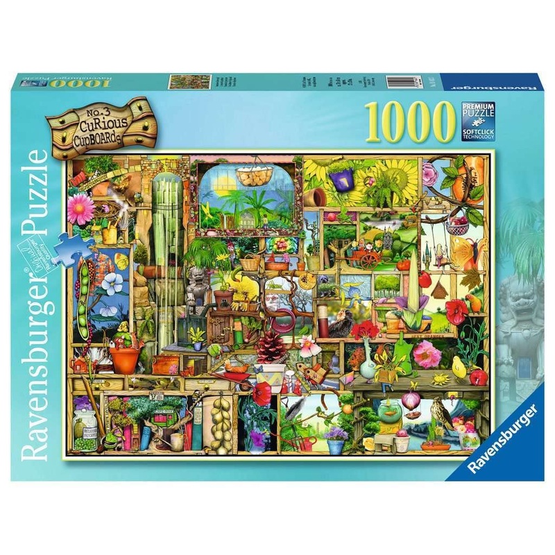 Ravensburger The Gardener'S Cupboard - 1000 Piece Jigsaw Puzzle For Adults | Unique Piece Design | Anti-Glare Surface Technology | Fsc Certified Materials