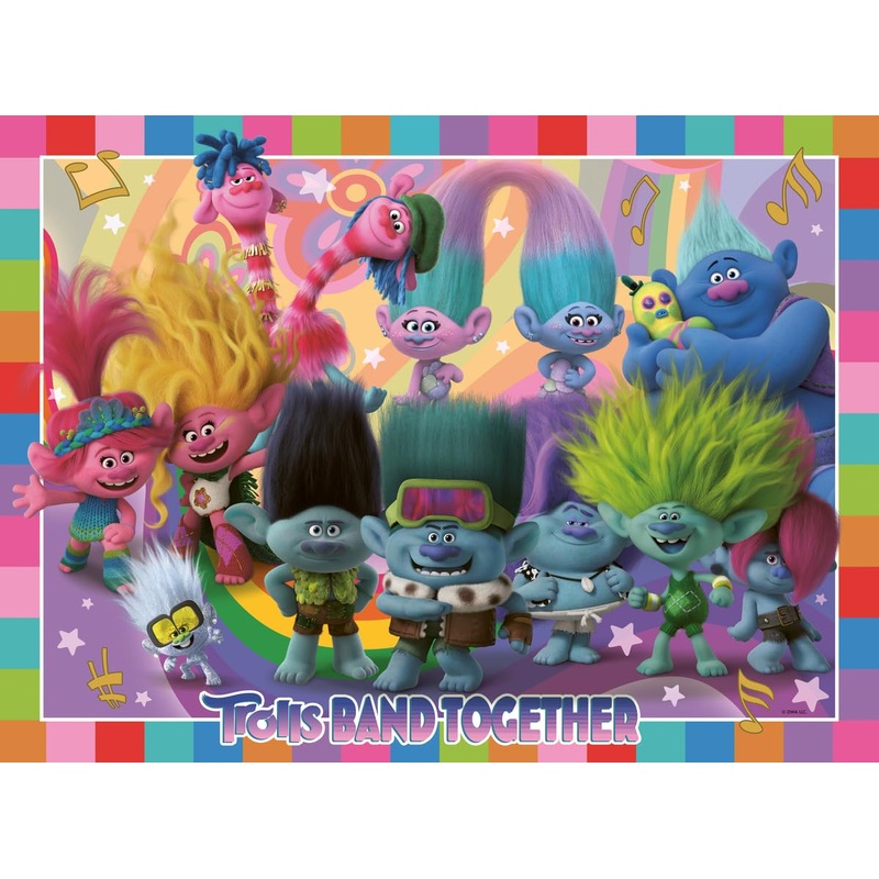 Ravensburger Trolls 3 100 Piece Xxl Jigsaw Puzzle For Kids - Every Piece Is Unique, Pieces Fit Together Perfectly