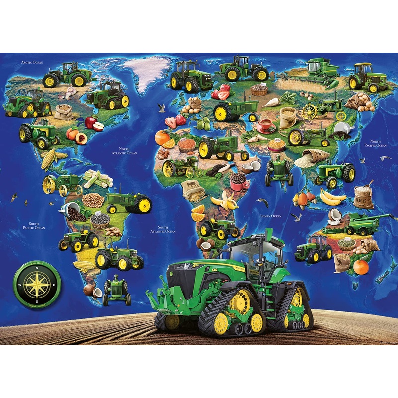 Ravensburger World Of John Deere 300 Xxl Piece Jigsaw Puzzle For Kids - 12984 - Every Piece Is Unique, Pieces Fit Together Perfectly