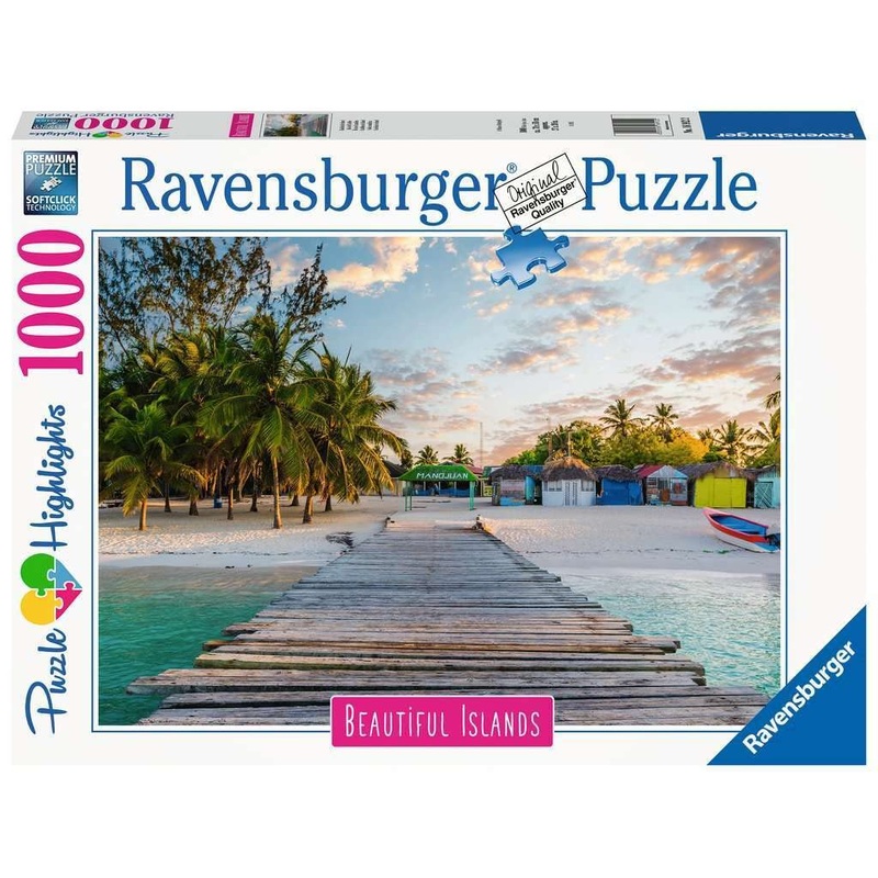 Ravensburger Caribbean Island 1000 Piece Jigsaw Puzzle For Adults & Kids Age 12 Years Up
