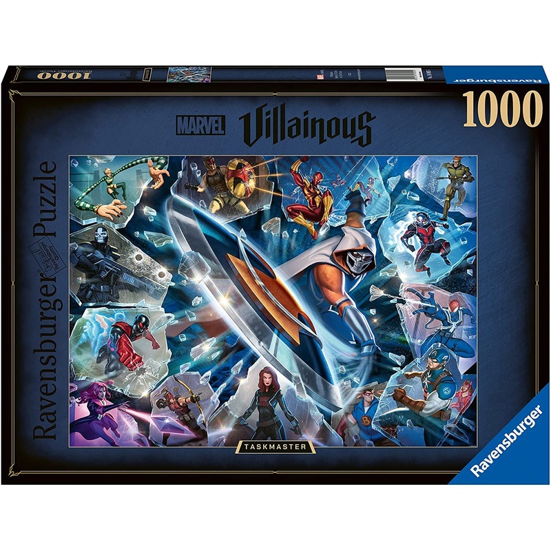 Ravensburger Marvel Villainous: Taskmaster 1000 Piece Jigsaw Puzzle For Adults - 16905 - Every Piece Is Unique, Softclick Technology Means Pieces Fit Together Perfectly