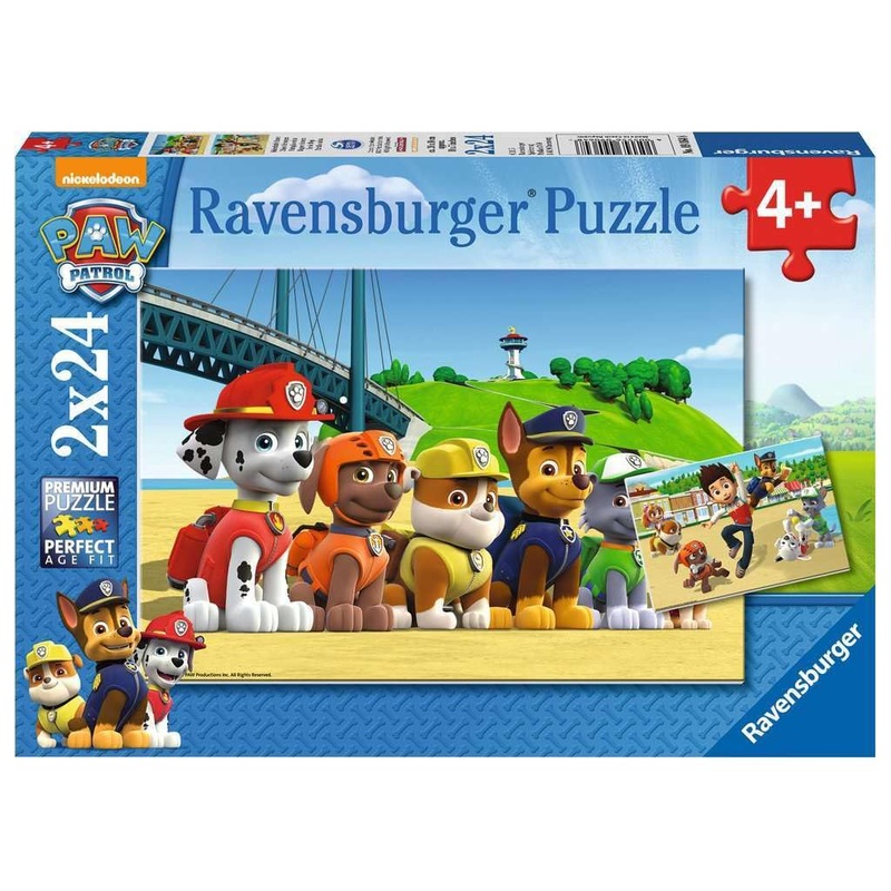Ravensburger Paw Patrol Jigsaw Puzzle (2 X 24 Piece)