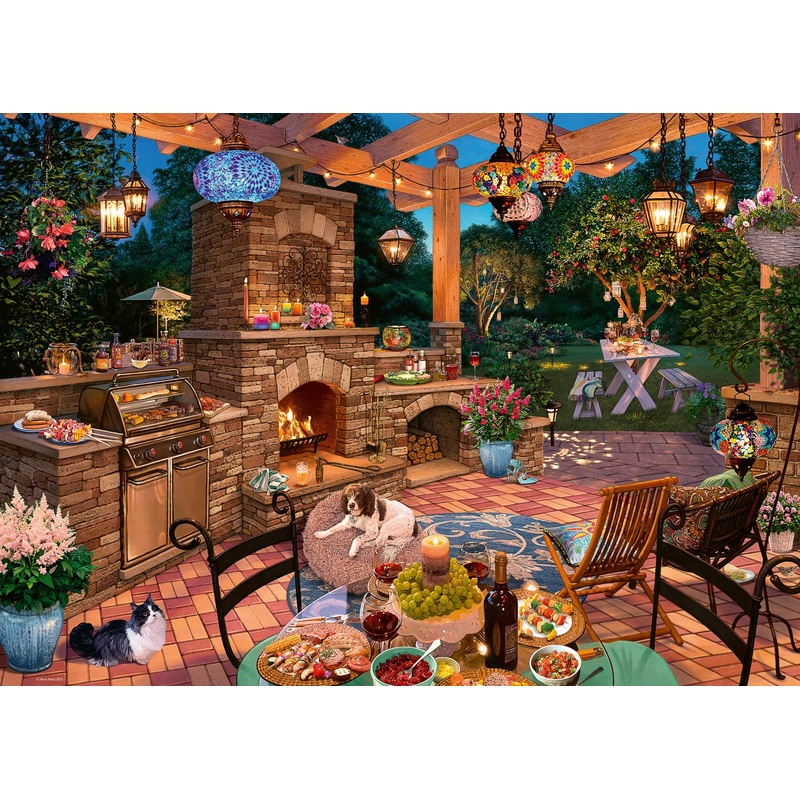 Ravensburger The Garden Kitchen 1000 Piece Jigsaw Puzzle For Adults - 12000280 - Handcrafted Tooling, Made In Germany, Every Piece Fits Together Perfectly