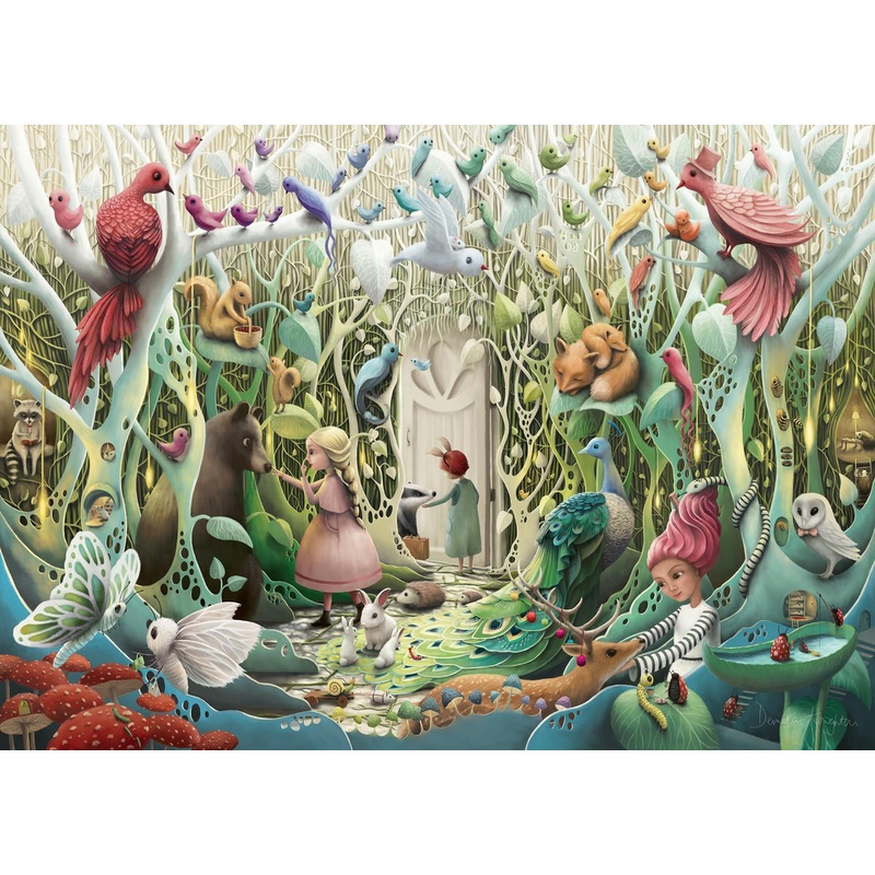 Ravensburger The Secret Garden 1000 Piece Jigsaw Puzzle For Adults - 12000542 - Handcrafted Tooling, Made In Germany, Every Piece Fits Together Perfectly