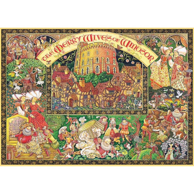 Ravensburger Windsor Wives 1000 Piece Jigsaw Puzzle For Adults - 16809 - Every Piece Is Unique, Softclick Technology Means Pieces Fit Together Perfectly
