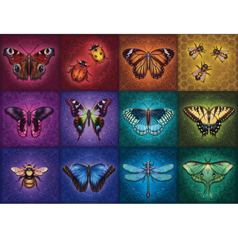 Ravensburger Winged Things 1000 Piece Jigsaw Puzzle For Adults - 12000554 - Handcrafted Tooling, Made In Germany, Every Piece Fits Together Perfectly