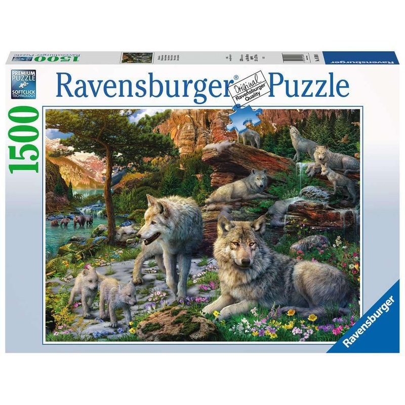 Ravensburger Wolf Wilderness Jigsaw Puzzle - 1500 Piece | Unique Softclick Technology | Vibrant, Glare-Free, And Durable | Ideal For Adults And Kids | Fsc Certified