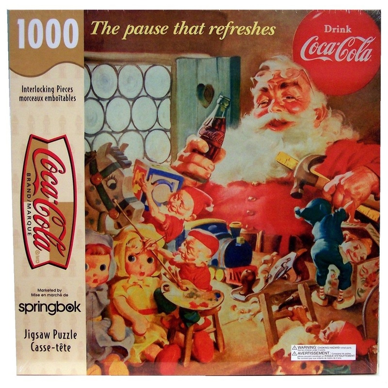 Coca-Cola, The Pause That Refreshes; 1000 Piece Puzzle