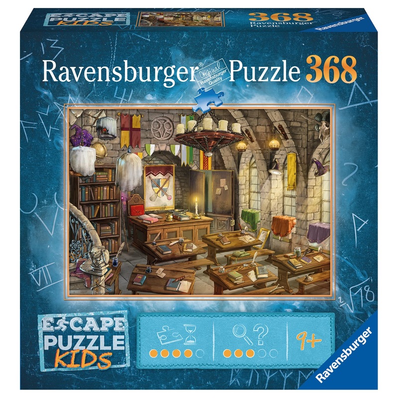 Ravensburger Kids Wizard School Escape - Magical Mystery Jigsaw Puzzle | Thrilling Escape Room Experience | Fsc Certified Quality | Ideal Gift For Children Aged 9 Years And Up