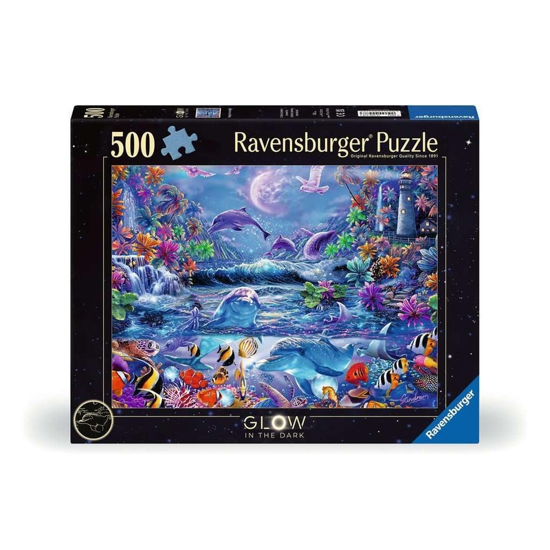 Ravensburger Moonlit Magic 500 Piece Jigsaw Puzzle For Adults - 12000478 - Handcrafted Tooling, Made In Germany, Every Piece Fits Together Perfectly