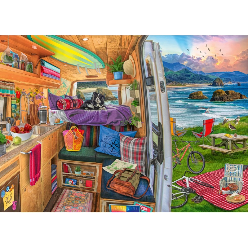 Ravensburger Rig Views 1000 Piece Jigsaw Puzzle For Adults - 12000491 - Handcrafted Tooling, Made In Germany, Every Piece Fits Together Perfectly