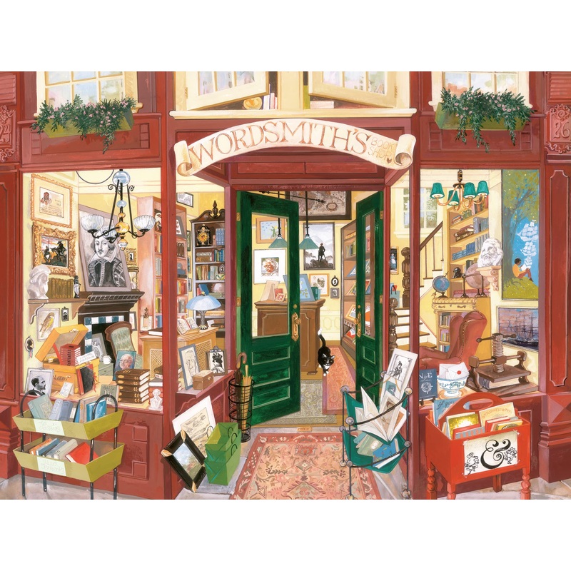 Ravensburger Wordsmith'S Bookshop Puzzle - 1500 Piece Jigsaw For Adults And Kids | Unique And Captivating Imagery | Premium Puzzling Experience | Fsc-Certified Materials
