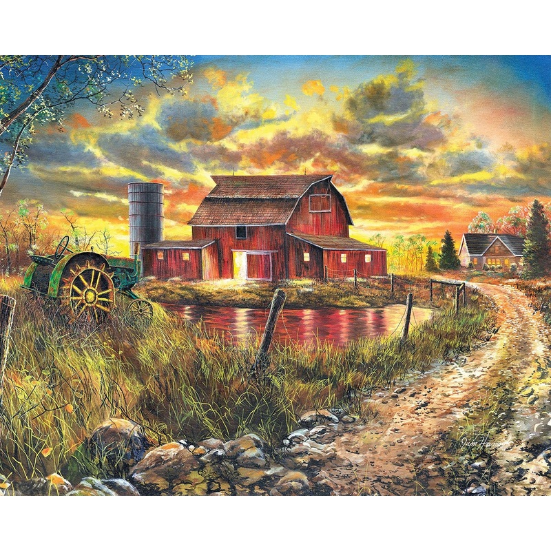 Springbok 1000 Piece Jigsaw Puzzle Memories Past - Made In Usa