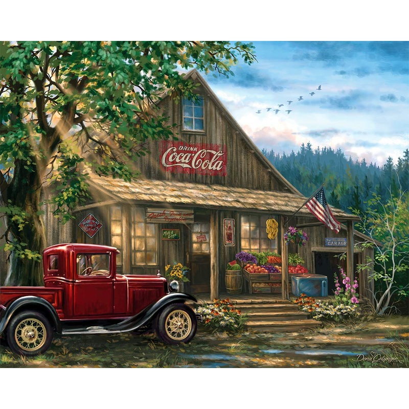 Springbok'S 1000 Piece Jigsaw Puzzle Country General Store - Made In Usa