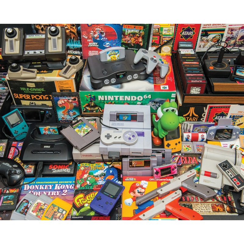Springbok'S 1000 Piece Jigsaw Puzzle Gamer'S Trove, Multi