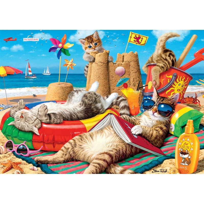 Buffalo Games - Beachcombers - 300 Large Piece Jigsaw Puzzle