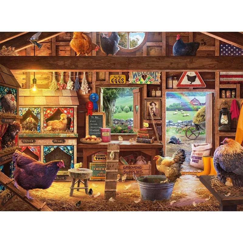 Buffalo Games - David Stevenson - Country Ladies - 1000 Piece Jigsaw Puzzle For Adults Challenging Puzzle Perfect For Game Nights