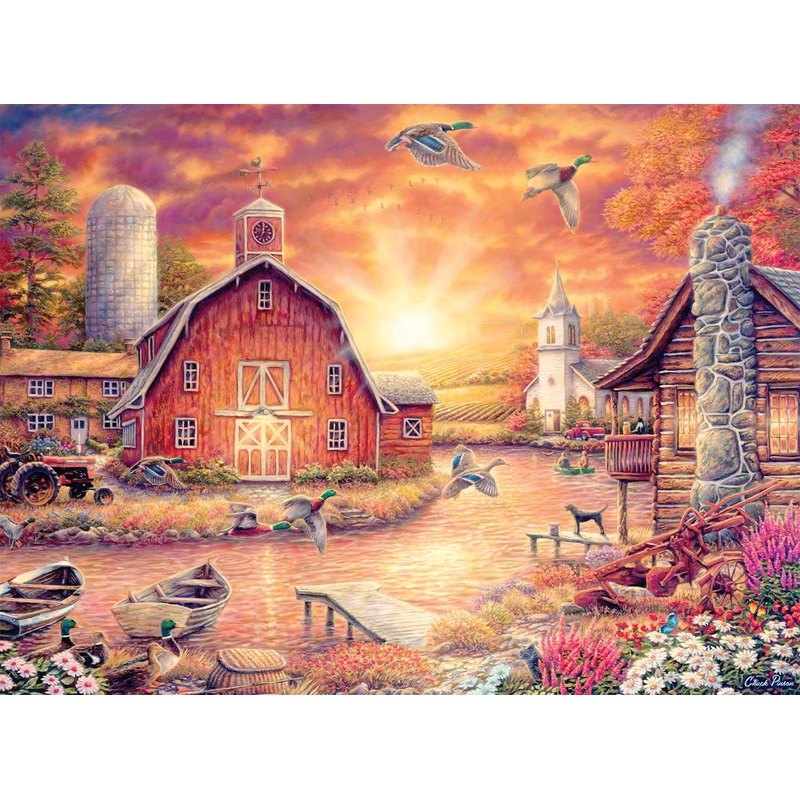 Buffalo Games - Honey Drip Farms - 1000 Piece Jigsaw Puzzle